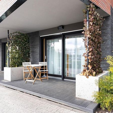 グダニスクIna Rent - Motlawa Sienna Groblaアパートメント エクステリア 写真